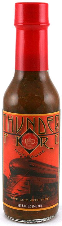 Thunderfire Hot Sauce, 5oz.