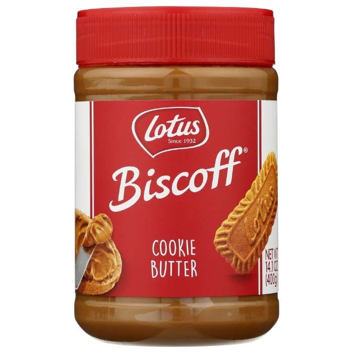 Lotus Biscoff – Creamy Cookie Butter Spread, 14oz