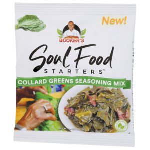 Booker’s Soul Food – Starter Collard Green Seasoning, 1.4 oz – Pack of