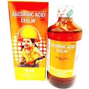Ceelin Ascorbic Acid 120ml – ORANGE FLAVOR