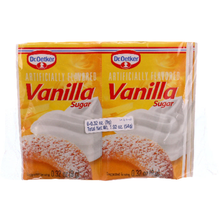 Dr Oetker – Sugar Vanilla 6 Pack, 1.88 Oz | Pack of 12