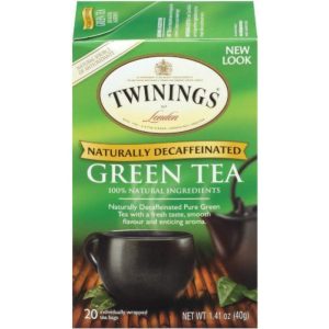 Twinings – Decaf Green Tea, 20 Bags | Pack of 6