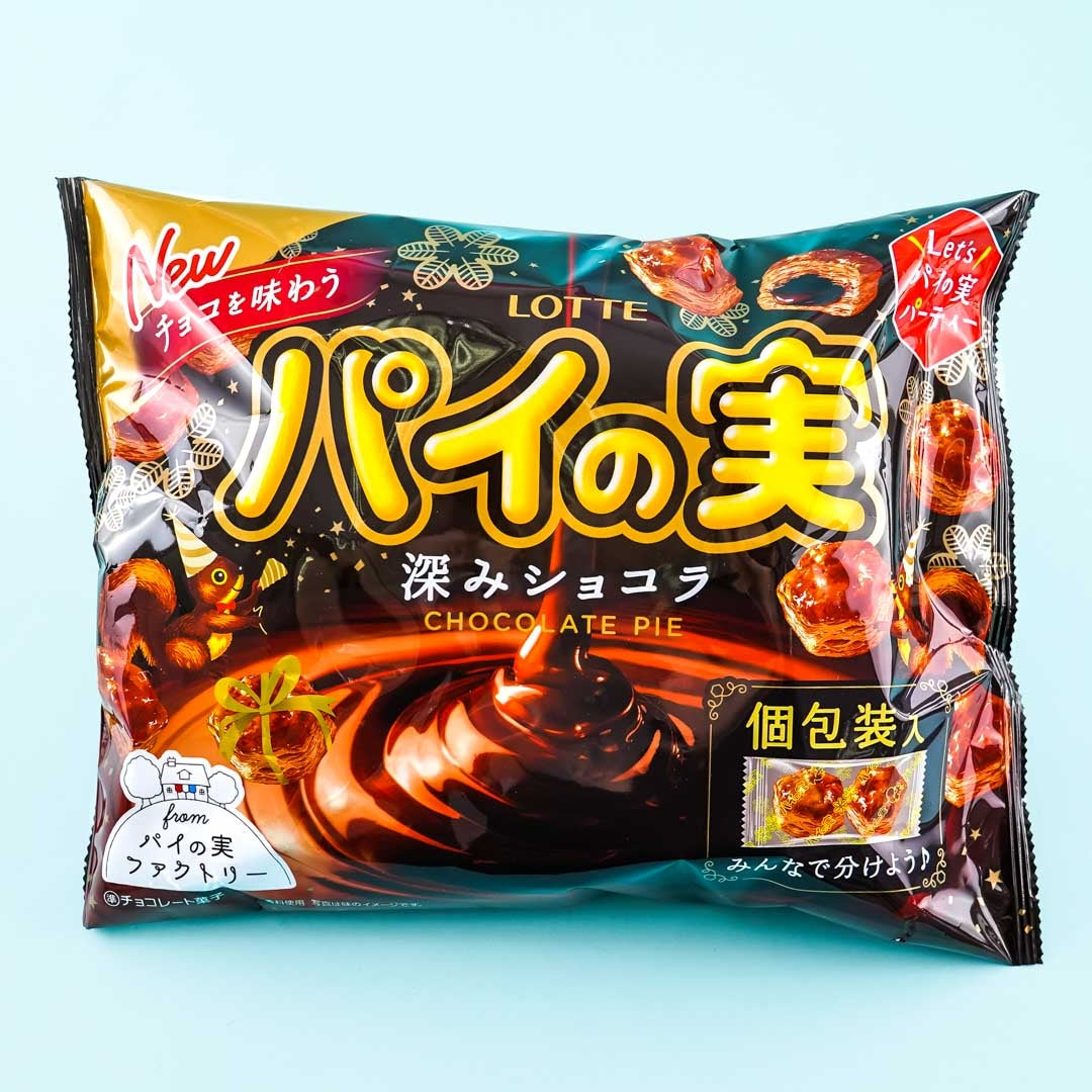 Lotte Pai No Mi Pastries Share Pack – Deep Chocolate