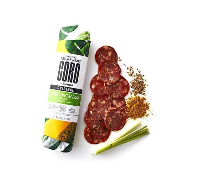 Uncured Lemongrass Salami Piccolo – 6 x 5 oz