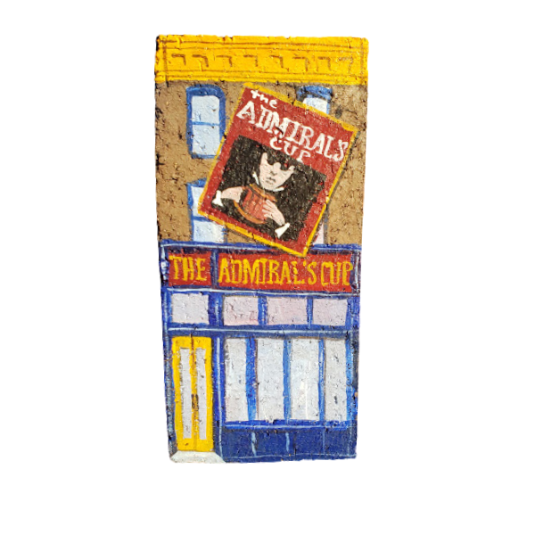 Linda Amtmann Hand Painted Brick- The Admiral’s Cup