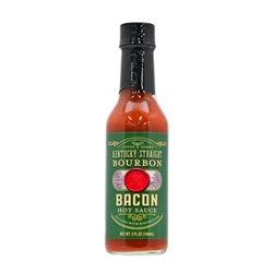 Hot Sauce Kentucky Straight Bourbon Bacon Jalapeno Heat 6