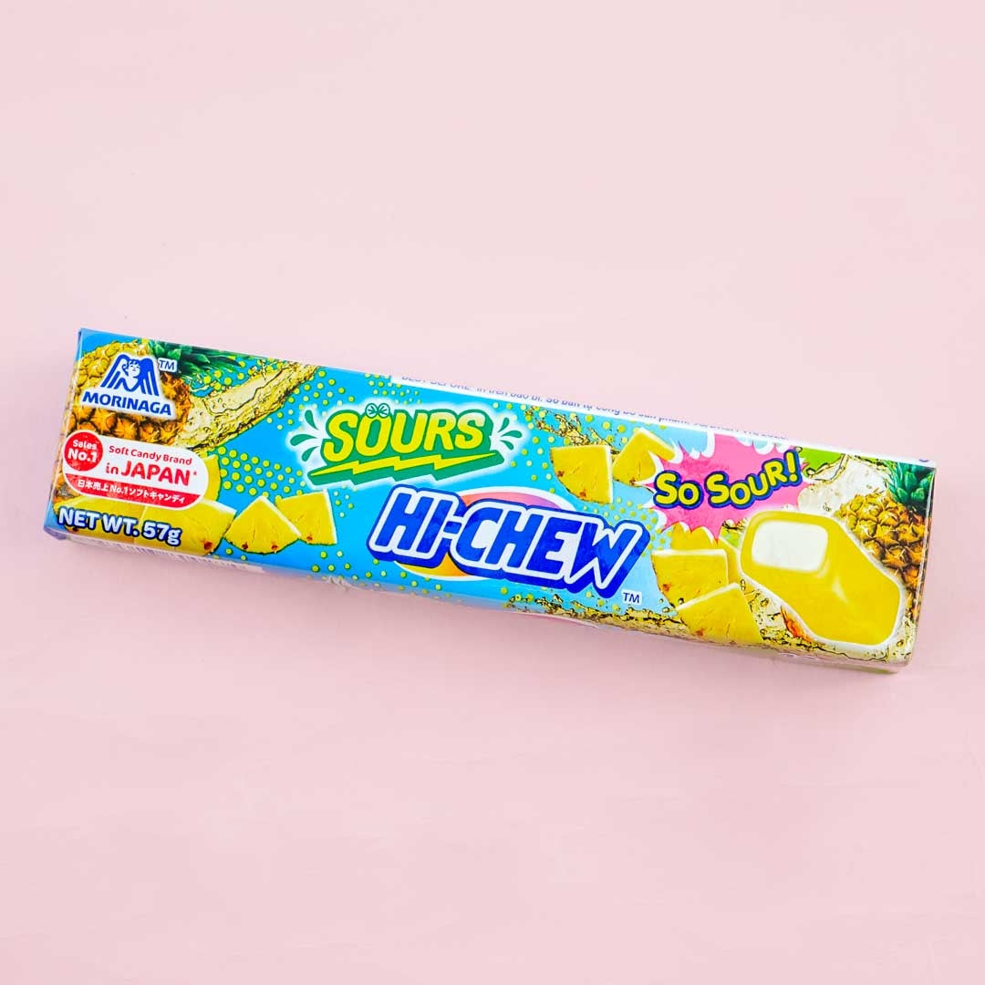 Hi-Chew Sours Candy – Pineapple