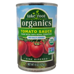 Take Root Organics Tomato Sauce No Salt Added – 15oz