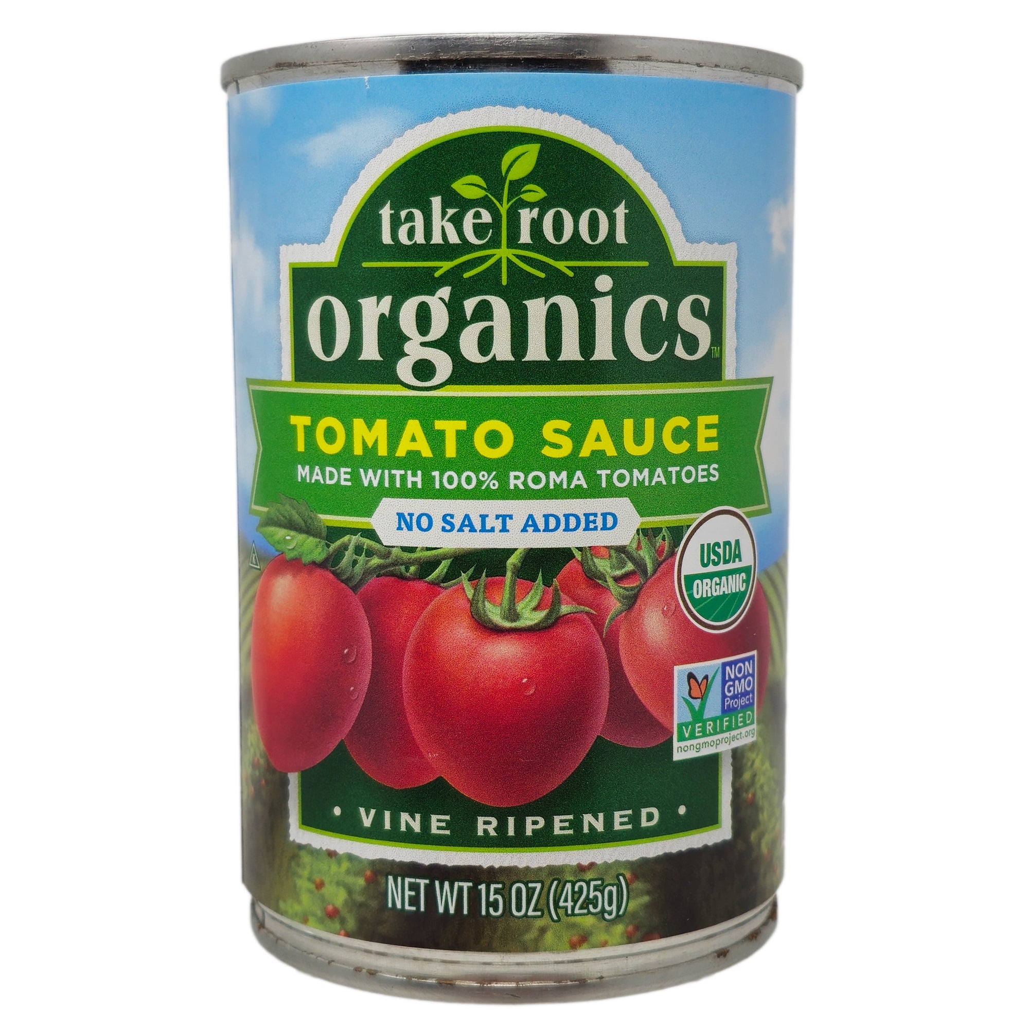 Take Root Organics Tomato Sauce No Salt Added – 15oz