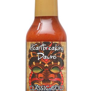 Heartbreaking Dawns Classic Gold Habanero Hot Sauce, 5oz.