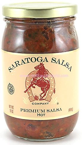 Saratoga Premium Salsa Hot, 12oz.