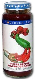 Southern Ray’s Three Pepper BBQ Sauce, 12oz.