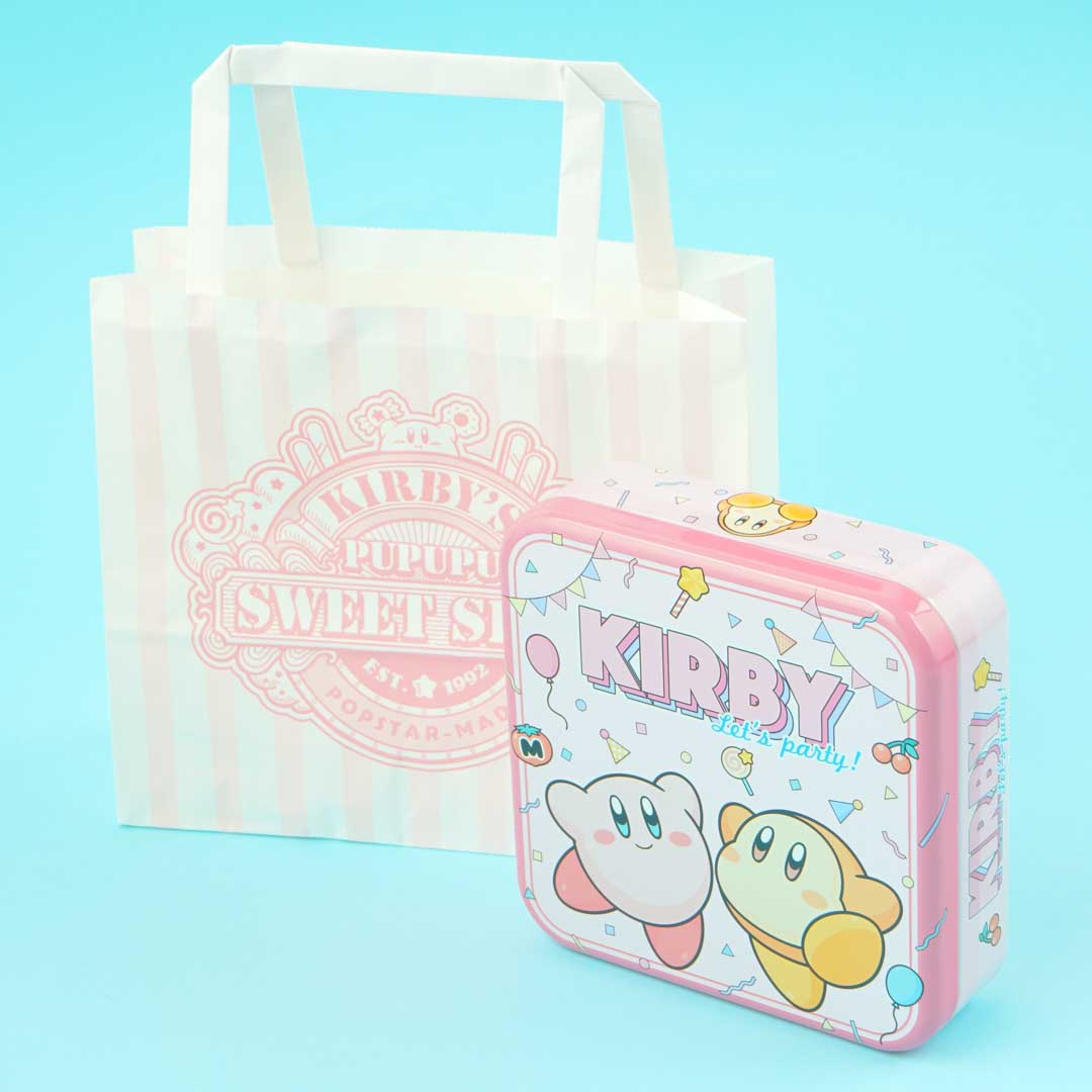 Kirby’s Pupu Sweet Shop Chocolate Tin Can With Gift Bag