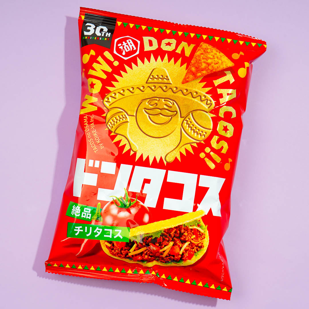 Koikeya Don Tacos Tortilla Chips – Exquisite Chili Tacos