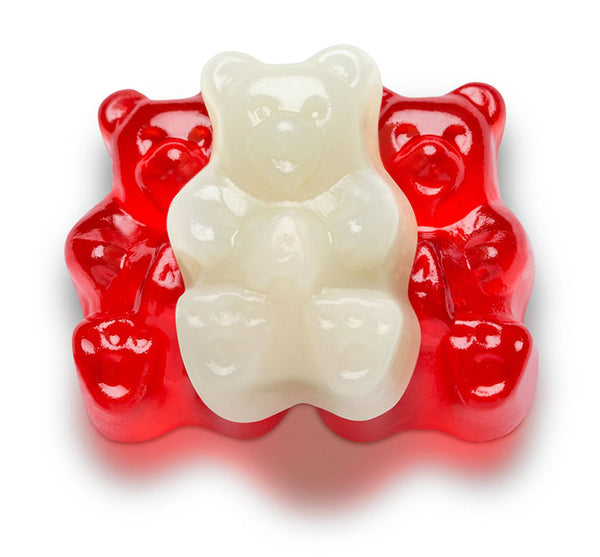 Red & White Gummy Bears 1/2 lb
