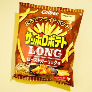 Calbee Sapporo Long Potato Snack – Roasted Garlic