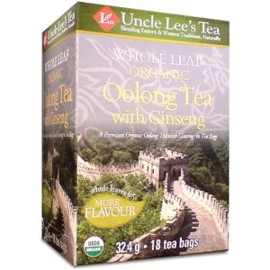 Uncle Lees – Whole Leaf Ginseng Oolong Tea
