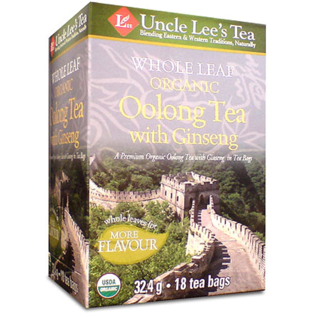 Uncle Lees – Whole Leaf Ginseng Oolong Tea