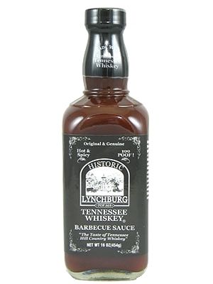 Lynchburg Tennessee BBQ Sauce with Jack Daniels (100 Proof), 16oz.
