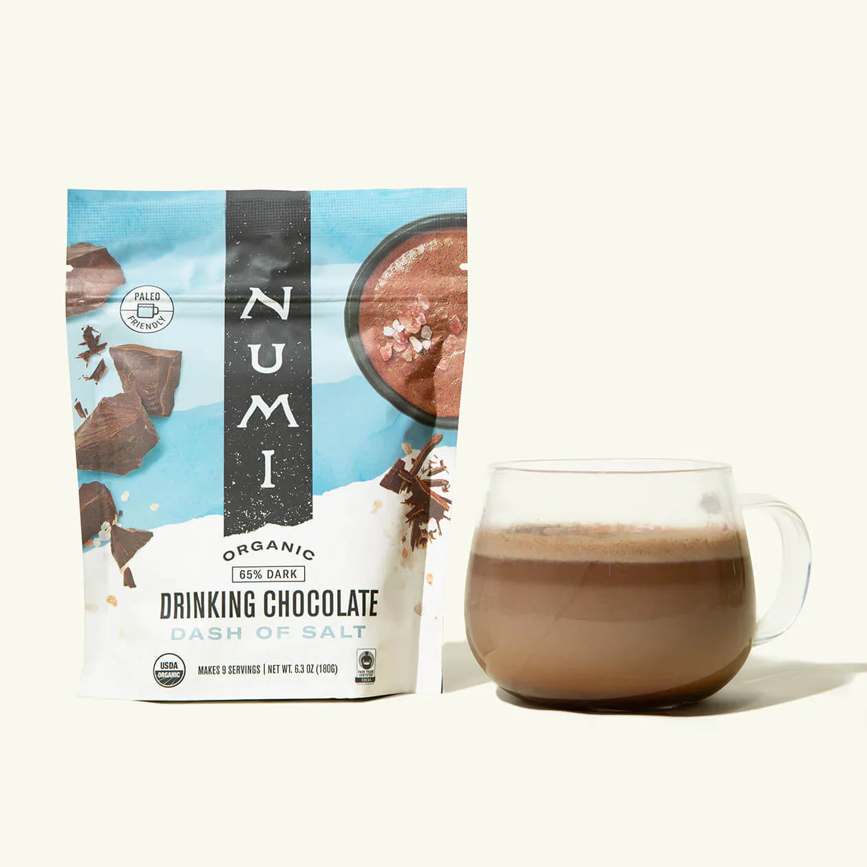 Numi Teas Drink Dash Of Salt Chocolate 6.3 Oz – Pack Of 6