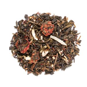 Tropical Vacation Green Tea (Strawberry – Coconut)