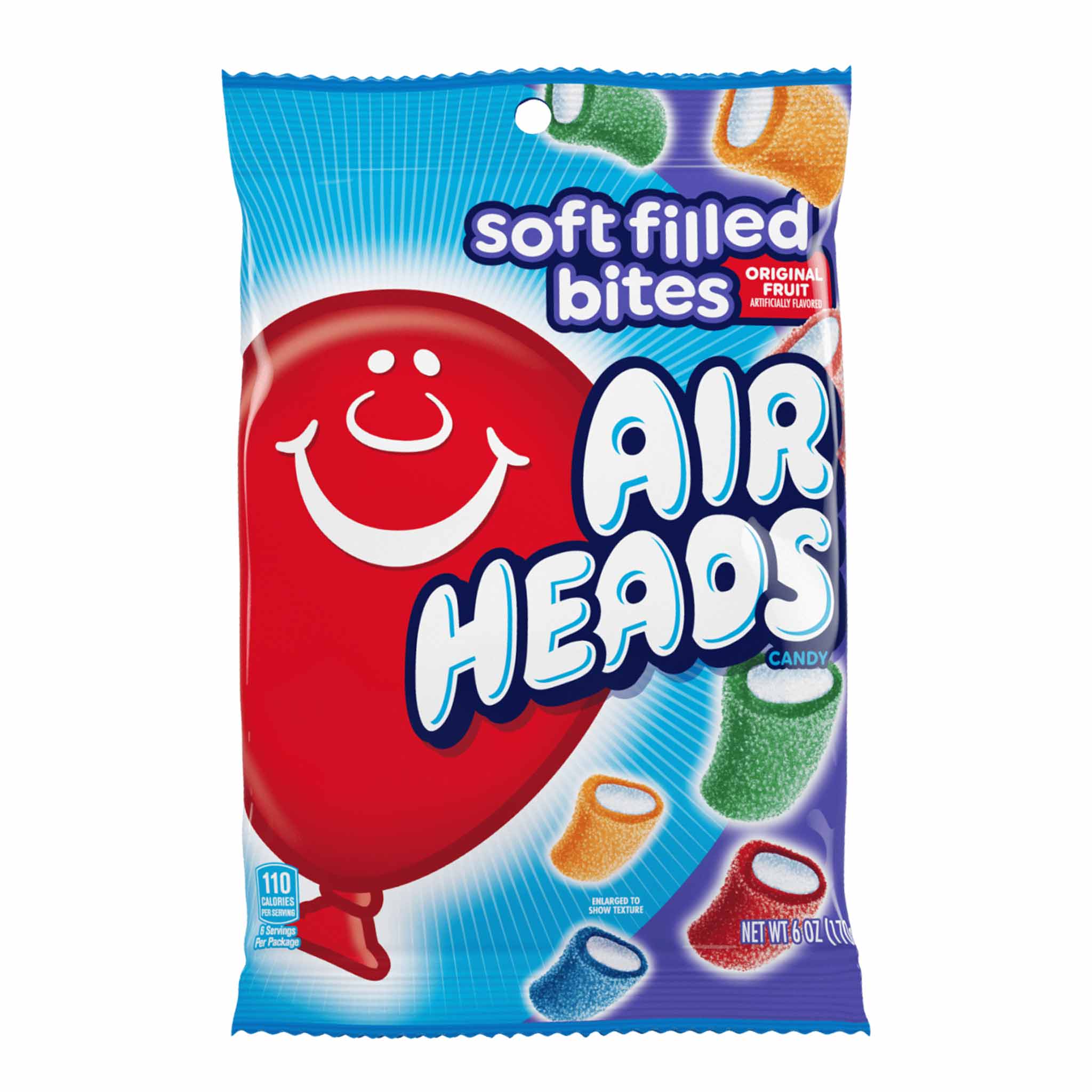 Airheads Soft Filled Bites – 6 oz