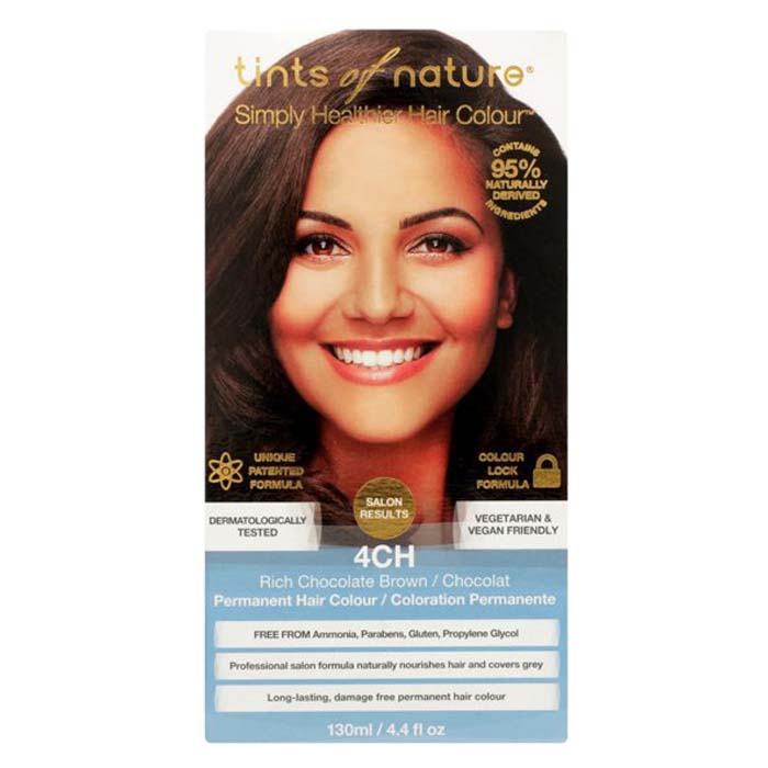 Tints of Nature Hair Dye 4CH | Rich Chocolate Brown