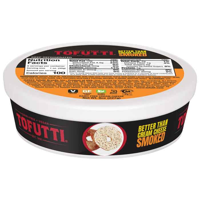 Tofutti – Better Than Cream Cheese Smoked, 8oz