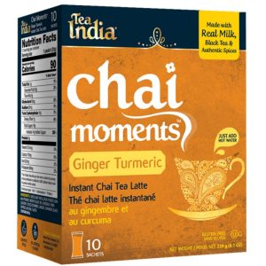 Tea India Chai Moments, Ginger (10 Sachets) 7.9oz (223g)