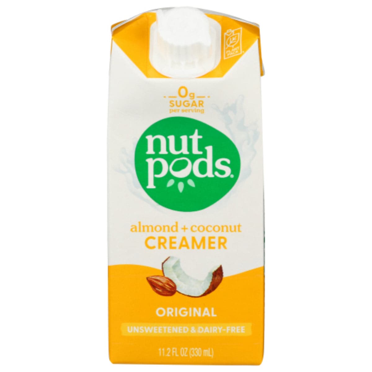 Nutpods – Dairy Free Creamer Original Unsweetened 11.2 FO – Pack of 12