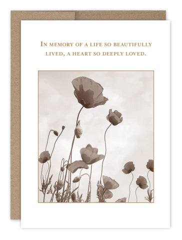 Shannon Martin Design – In Memory of a Life So Beautifully Lived