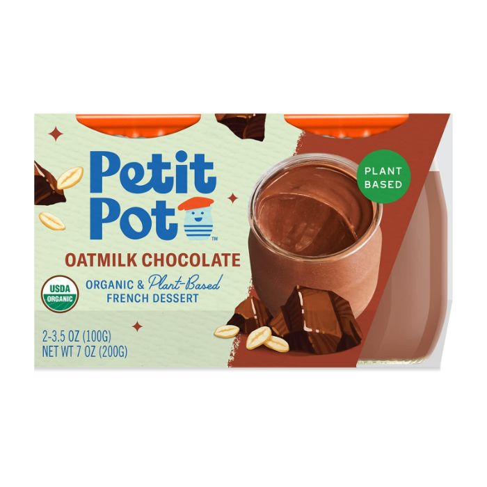 Petit Pot – Oatmilk Pudding Chocolate, 7oz | Pack of 4