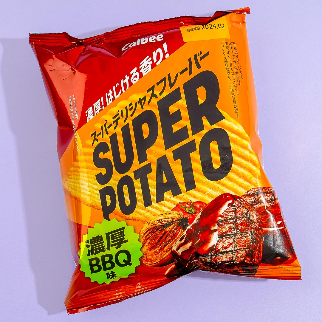 Calbee Super Potato Chips – Rich BBQ