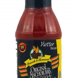 Anchor Bar Hotter Buffalo Wing Sauce, 12oz.