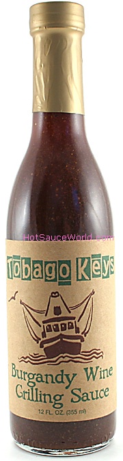 Burgundy Wine Grilling Sauce, 12oz.