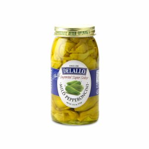 Delallo Pepperoncini – Mild 25.50 oz | Pack of 6