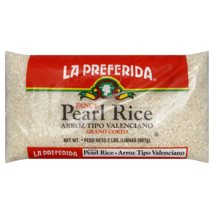 La Preferida – Pearl Rice Polybag, 2 Lb – Pack of 12