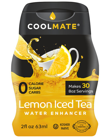 Coolmate Lemon Iced Tea Water Enhancer, Sugar Free, 2 fl oz