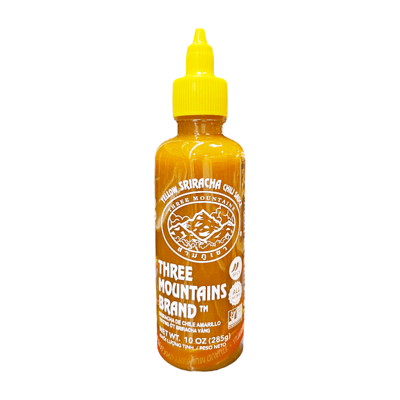 Three Mountains Yellow Sriracha Chili Sauce (Spicy)