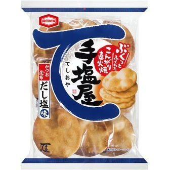 Kameda “Teshioya, Salt Flavor” 9 pc in one bag.