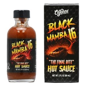 CaJohn’s Black Mamba 16 Fatal Bite Hot Sauce