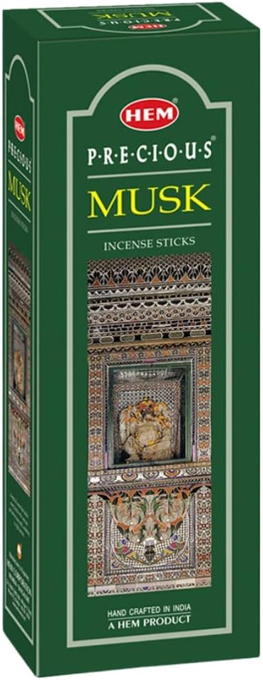 HEM Precious Musk Incense Sticks – 120 Sticks Total