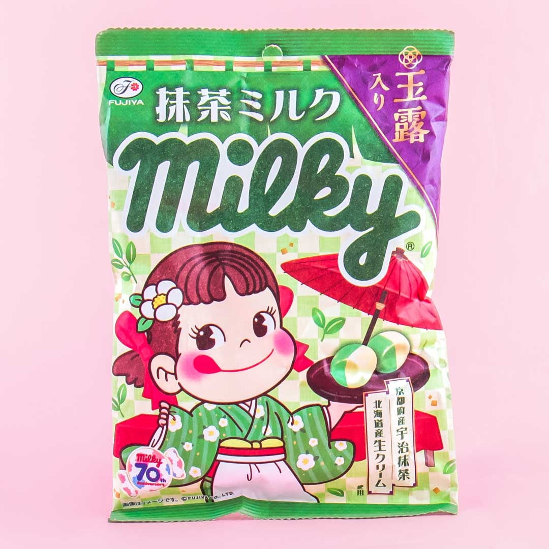Milky Peko-Chan Candy – Matcha