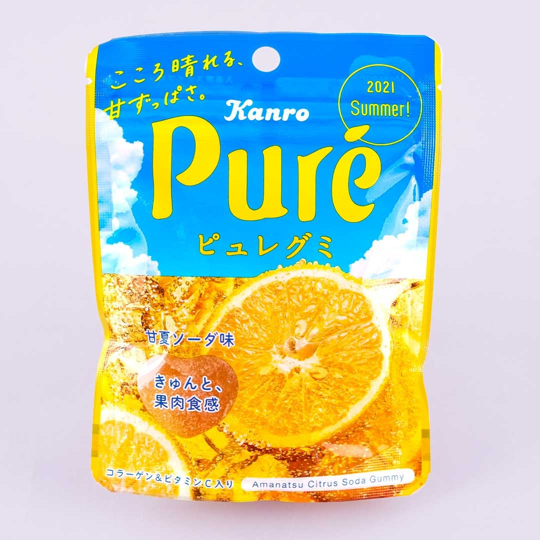 Kanro Puré Gummy – Amanatsu Soda