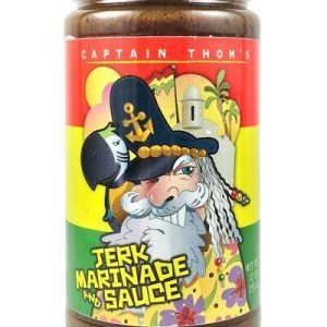 Captain Thom’s Jerk Marinade and Sauce, 12oz.