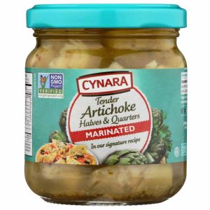 Cynara – Halves & Quarters Marinated Artichokes, 6.75Oz (Pack of 6)