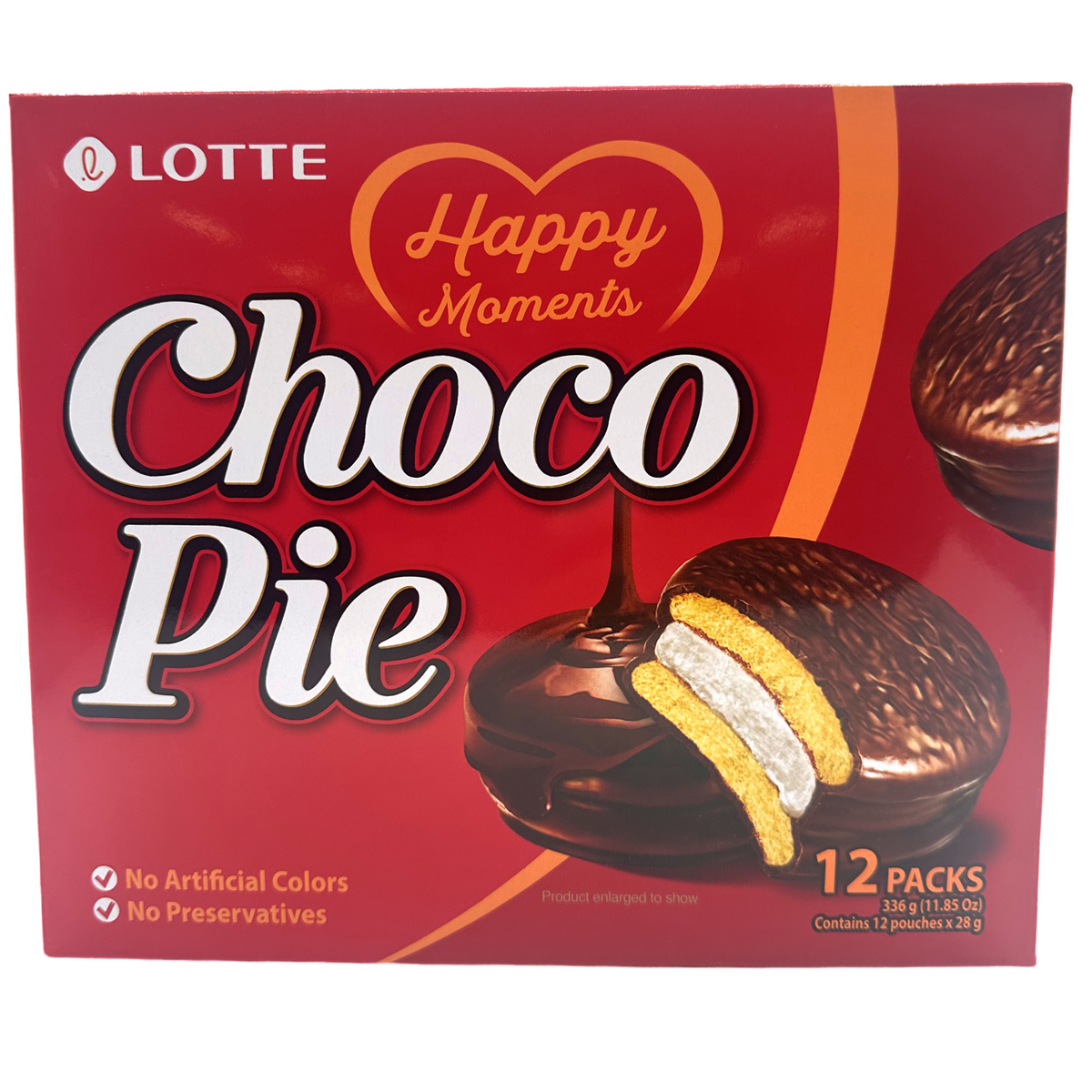 Lotte- Choco Pie – 12 Packs – 336 G