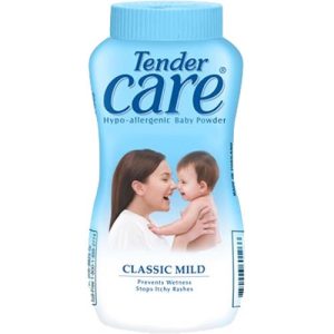 Tender Care – Blue – Classic Mild – Hypo-Allergenic Baby Powder – 100 G
