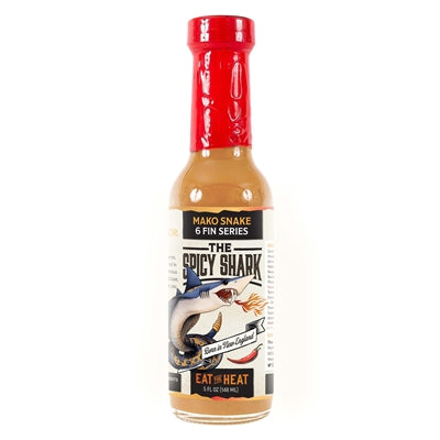 Hot Sauce Spicy Shark Mako Snake Heat 10