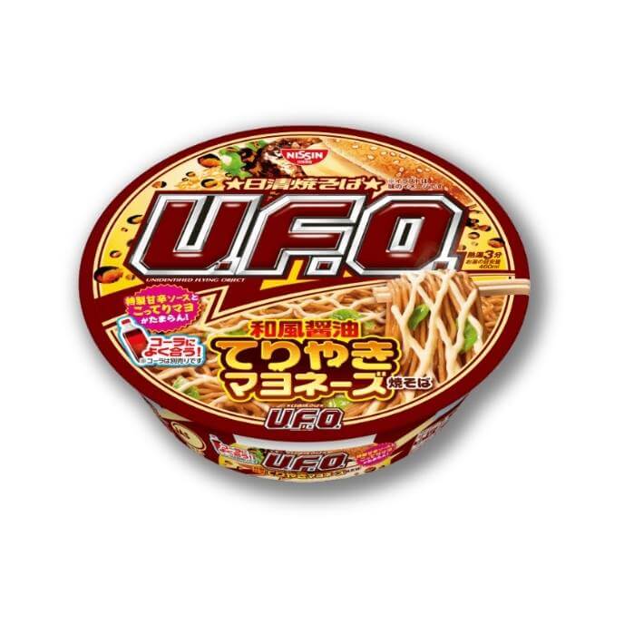 Nissin – Yakisoba U.F.O. Japanese-style Soy Sauce Teriyaki Mayonnaise Yakisoba